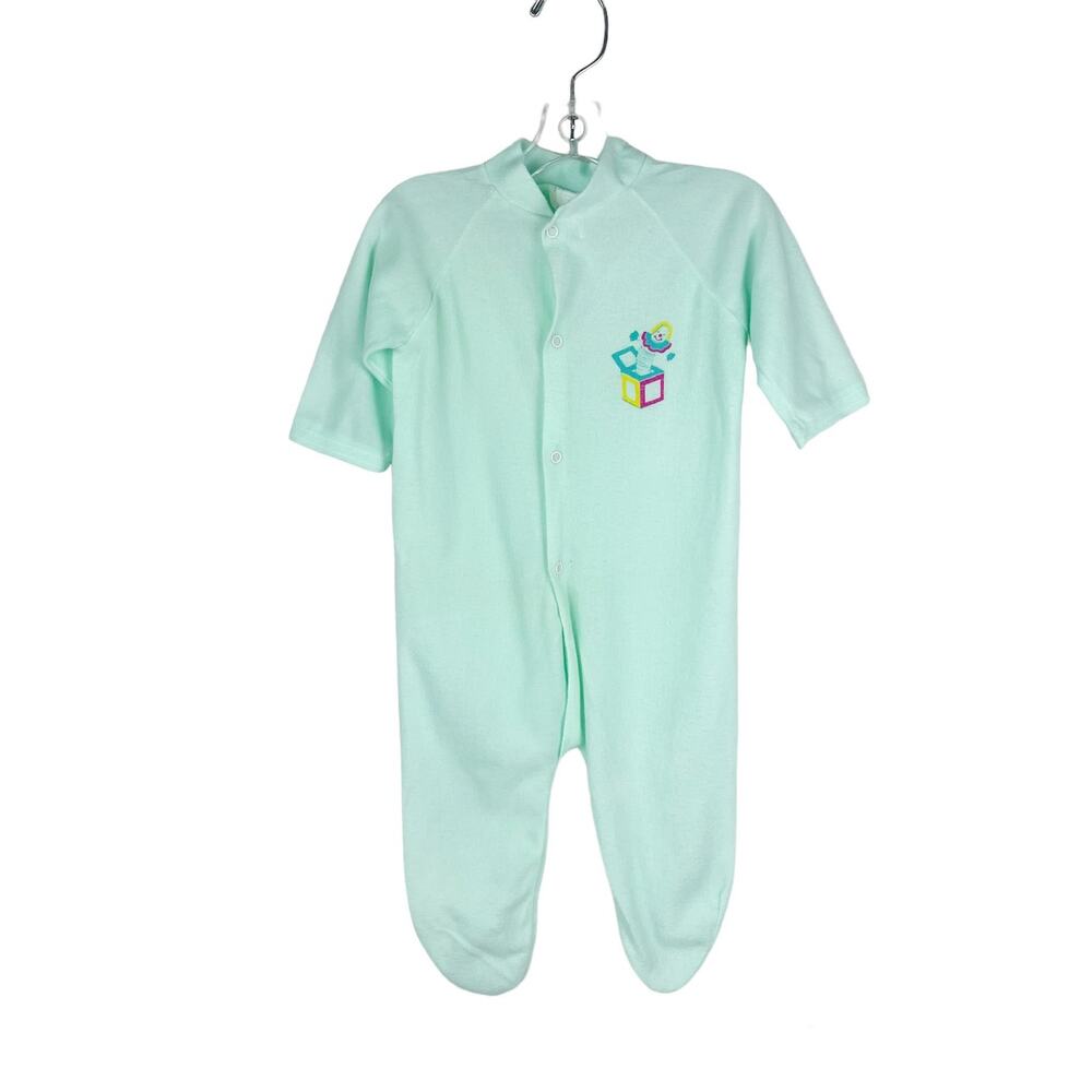 Vintage Kent One Piece Infant Sleeper Size Large